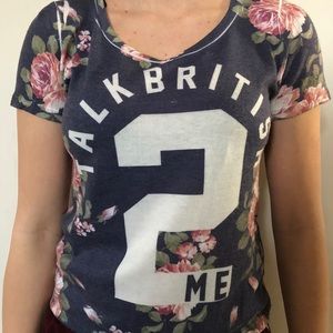 “Talk British 2 Me” Top